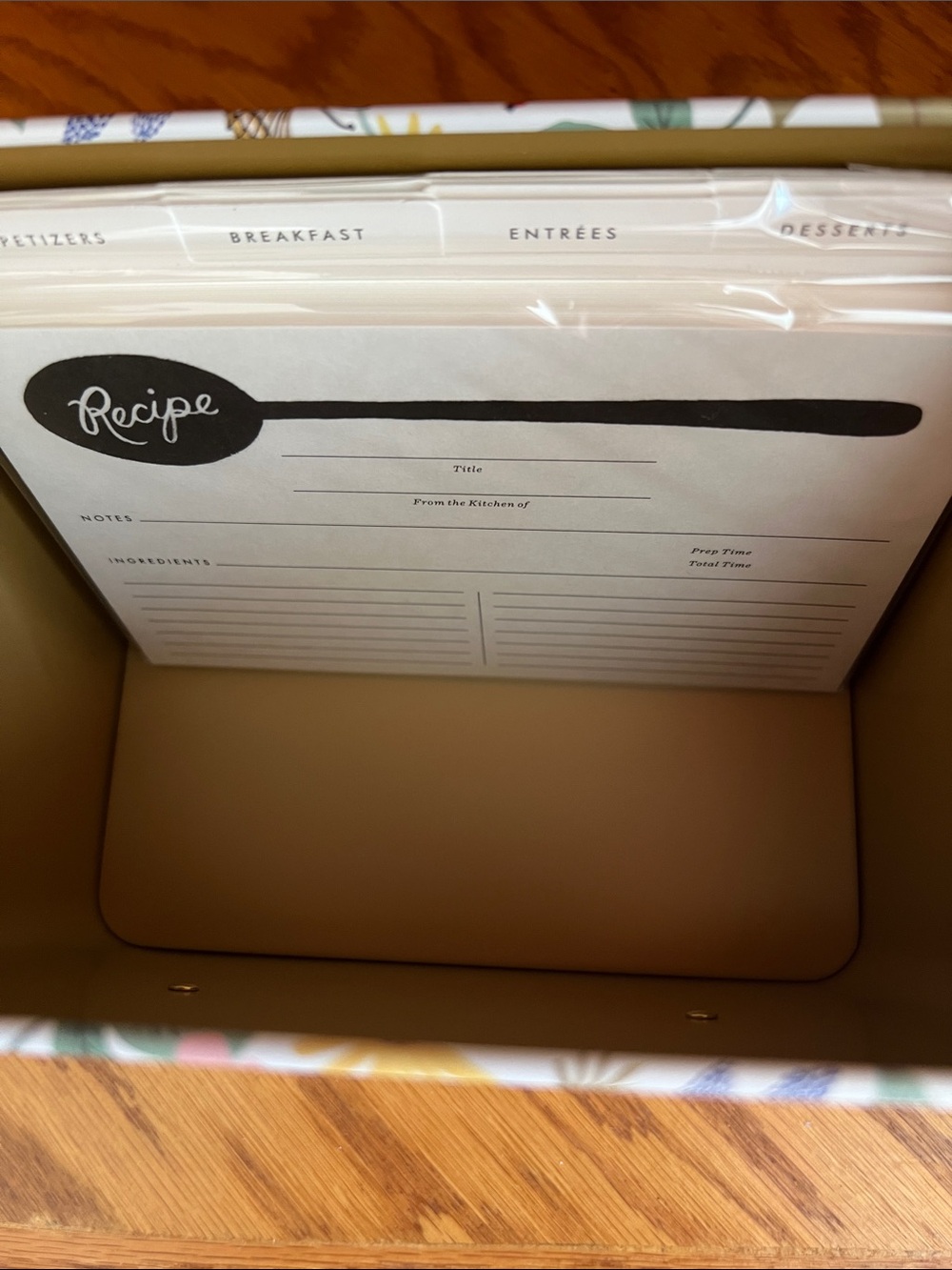 Rifle Paper Co. Recipe Box - Picture 9 of 10